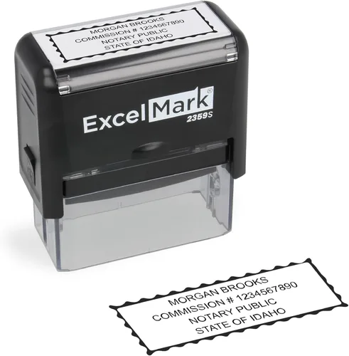 Vista 53 de ExcelMark Sello de Notario para Todos los 50 Estados - Sello Oficial del Estado - Alabama