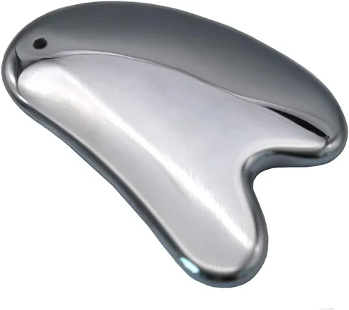 Vista 5 de SAEEYCUE - Herramientas de raspado facial Gua Sha con piedra Terahertz