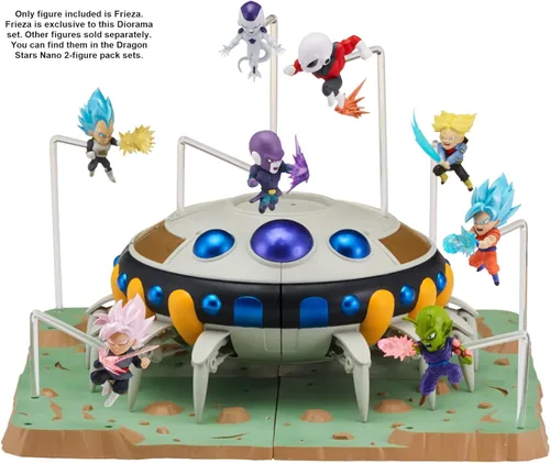 Vista 5 de Dragon Ball Super – Dragon Stars Nano Super Saiyan Future Trunks vs. Hit Figure 2-Pack