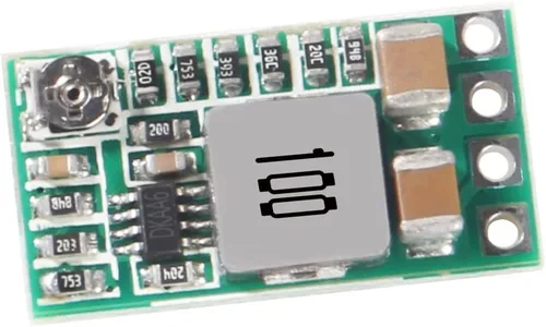 Vista 2 de Módulo regulador de 5 V Mini reductor de voltaje DC 4.5-24V 12V 24V reductor reductor de voltaje a 5 V 3A Buck Convertidor Regulador de voltaje
