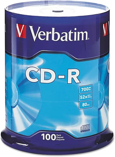 Vista 11 de Verbatim CD-R - Discos en blanco de 700 MB, 80 minutos, 52X, discos grabables para datos y música, paquete de 10 fundas delgadas