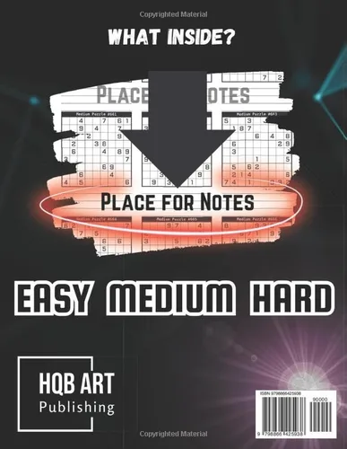 Vista 2 de 1000+ Sudoku Puzzles for Adults Easy to Hard Sudoku Puzzle Book for Adults, Teens & Seniors with Beginners Guide, Easy, Medium and Hard Levels.