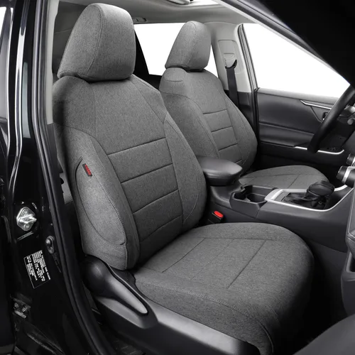 Vista 11 de coverdream Fundas de Asiento de Tela de Ajuste Personalizado para Toyota RAV4 2019-2024 2025 LE,XLE,XLE Premium,Limited, Completamente Cubiertas