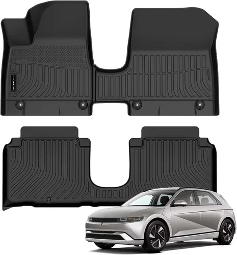 Vista 13 de Auxko Alfombrillas para todo tipo de clima, tapete de carga para Hyundai Tucson 2016 2017 2018 para todas las estaciones, accesorios de elastómero