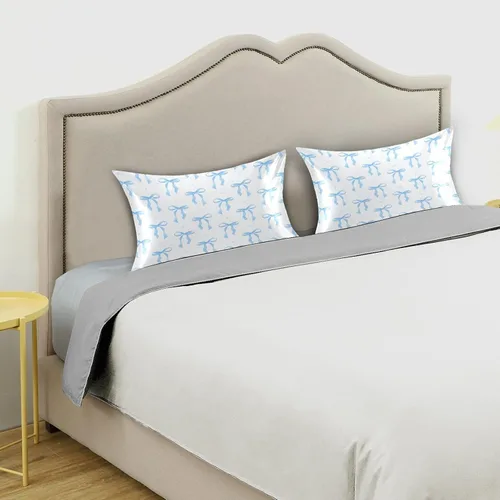 Vista 76 de Fundas de almohada Blueangle con diseño de rayas de béisbol – Fundas de almohada suaves y transpirables – Lavables a máquina – Fundas de almohada