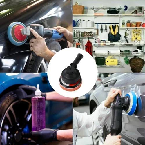 Vista 5 de Pulidor de acción – Pulidor inalámbrico para automóvil, máquina pulidora de velocidad variable, almohadilla de respaldo de 6 pulgadas Kit