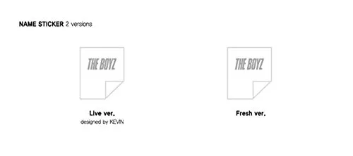 Vista 4 de THE BOYZ THE FIRST Mini Album Random Ver CD+Photobook+15p Card+Sticker+Tracking Number K-POP SEALE