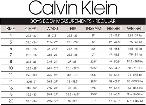 Vista 4 de Calvin Klein Conjunto de traje formal de 2 piezas para niños