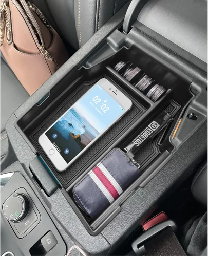 Vista 8 de EDBETOS Bandeja organizadora de consola central compatible con accesorios Chevy Traverse 2018 2019 2020 2021 2022 2023 Interior secundario