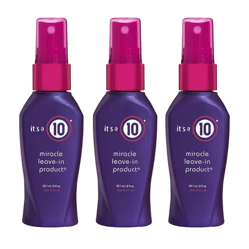 Vista 10 de It's a 10 Haircare - Producto Miracle Leave-In, 2 fl. oz.