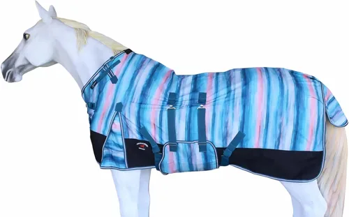 Vista 6 de 60" manta pesada impermeable 5B118 del invierno del peso de la participación del caballo 1200D