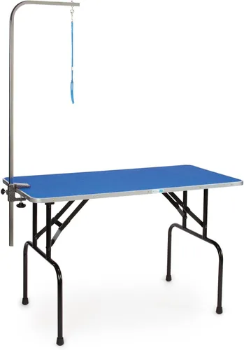 Vista 4 de Master Equipment Mesa de aseo con brazo de aseo de 36 pulgadas, 30 x 18 pulgadas, morado