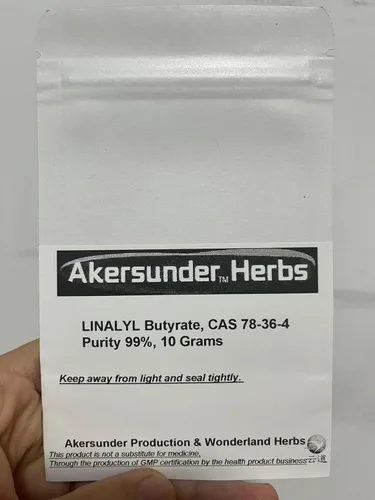 Vista 6 de LINALYL Butirato, CAS 78-36-4, Pureza 99%, 0.35 oz