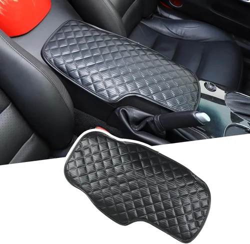 Vista 9 de LLKUANG Funda protectora suave para reposabrazos de consola central para Chevrolet Corvette C6 Z06 ZR1 2005 2006 2007 2008 2009 2010 2011 2012 2013