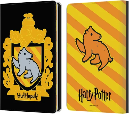 Vista 51 de Head Case Designs Funda de piel con licencia oficial de personajes de Harry Potter Deathly Hallows I compatible con Kindle Paperwhite 1/2/3