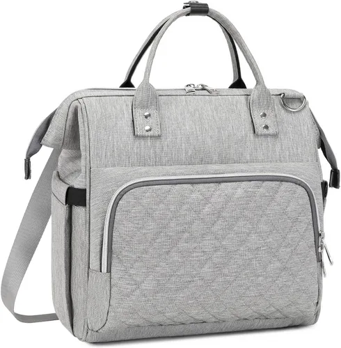 Vista 2 de SAIDKOCC Lonchera grande para mujer, con aislamiento y a prueba de fugas, con correa de hombro ajustable para el trabajo de picnic