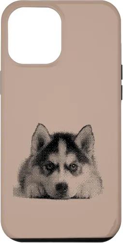 Vista 24 de Chic Husky Puppy for Dog Mom and Paw Parents Case for iPhone XR