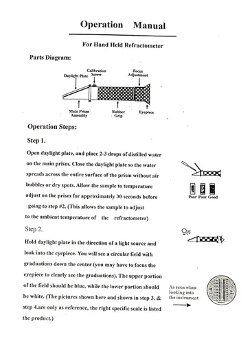 Vista 4 de HHIP 8010-0019 refractómetro del probador del refrigerante de los sintéticos, gama de medición de la solución del 0-15%