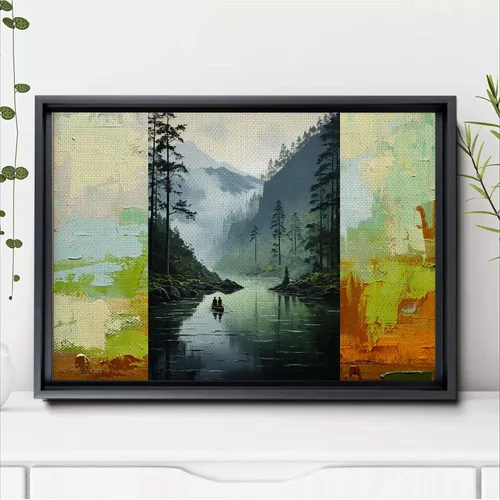 Vista 6 de print print Landscape Wall Art Print, Nature Framed Large Gallery Art, Minimalist Art (with hanging kit)