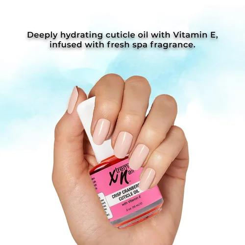 Vista 6 de Americanails Xtreme Nail Crisp Aceite para cutículas de arándano, 0.5 onzas