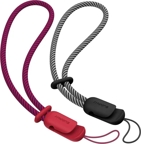Vista 11 de SURPHY Paquete de 2 cordones de teléfono para funda de teléfono celular, correa de muñeca de teléfono para funda, correa de teléfono celular