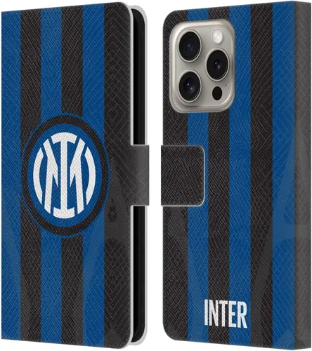 Vista 81 de Head Case Designs Officially Licensed Inter Milan Away 2025/26 Crest Kit Leather Wallet Case Compatible with Apple iPhone 7 Plus/iPhone 8 Plus