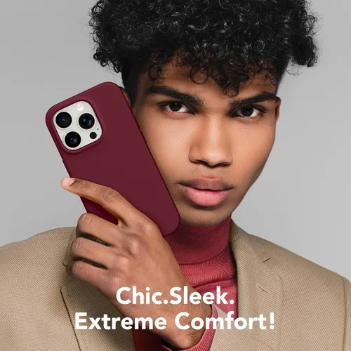 Vista 658 de GONEZ Funda magnética para iPhone 14, compatible con Magsafe, con protector de pantalla + protector de cámara, forro de microfibra antiarañazos