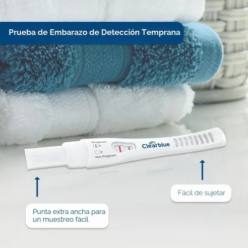 Vista 3 de Clearblue - Prueba de embarazo, detección temprana, 2