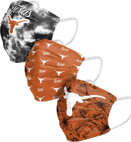 Vista 18 de FOCO - Cubrebocas reutilizable y lavable con logo del equipo NCAA para el partido