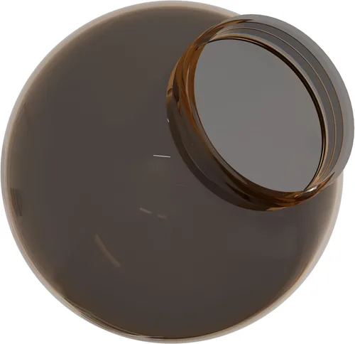 Vista 26 de KastLite Globo de poste de lámpara de acrílico de bronce de 6 pulgadas Textura suave con apertura sin cuello de 2.81 pulgadas Fabricado