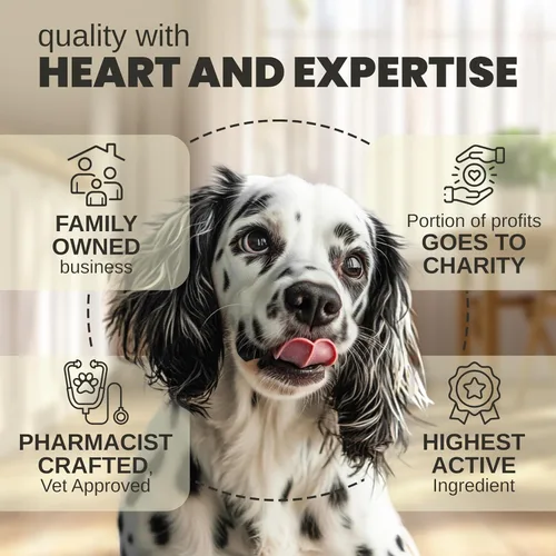 Vista 4 de Billion Pets - Aceite de cáñamo para perros y gatos - Ayuda con la ansiedad, dolor, estrés, sueño, artritis, alivio de convulsiones - Soporte