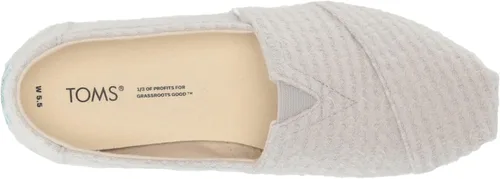 Vista 5 de TOMS Mujer Alpargata Repreve Heavy Twill Slip On Flats Casual - Marrón