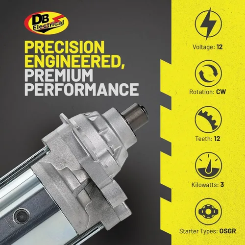 Vista 8 de DB Electrical SFD0094 arrancador (para Ford Truck Diesel 6.0 Litro F y Excursion)
