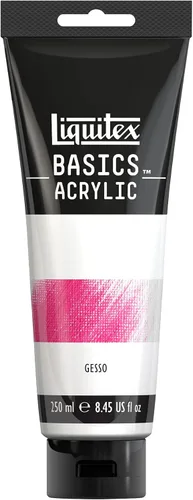 Liquitex Basics Tubo mediano de Gesso para aplicación en superficies, 8.5 onzas