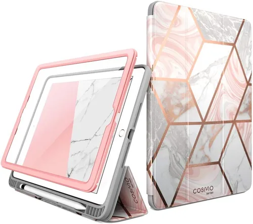 i-Blason Funda para iPad de 6ª generación, iPad 9.7 2018/2017, [protector de pantalla integrado] funda inteligente de cuerpo completo triple [Cosmo]
