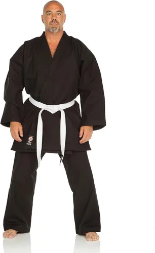 Vista 5 de Ronin Karate Gi - Uniforme de karate pesado - Kimono profesional - Kit avanzado de artes marciales 100% algodón de 12 onzas