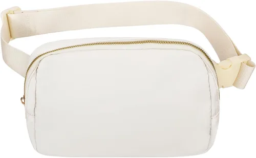 Vista 36 de VOROLO Riñonera para mujeres y hombres, bolsa cruzada, bolsa de cinturón con correa ajustable, Magenta, Talla única