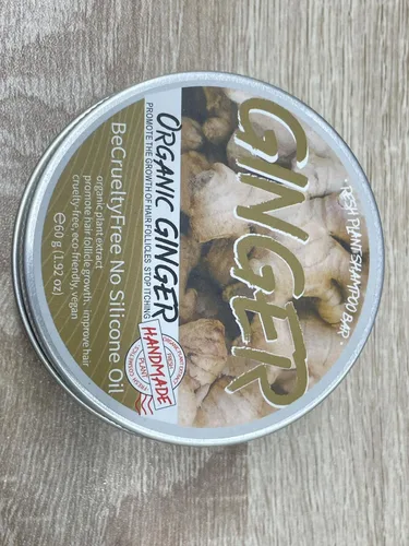 Vista 8 de 2 unidades de barras de champú de jengibre para el crecimiento del cabello - Fórmula natural y orgánica para promover el crecimiento del cabello