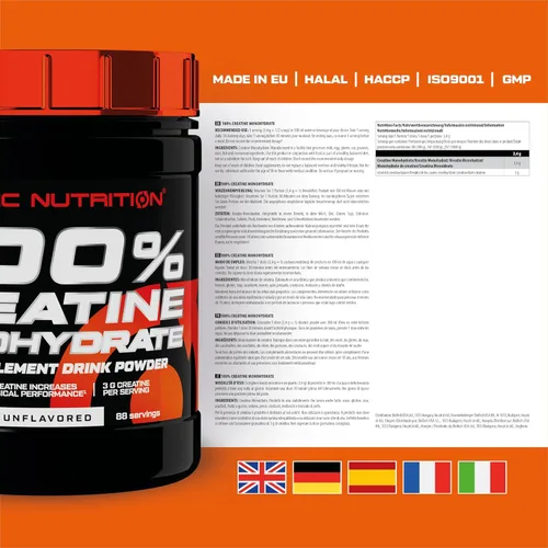 Vista 2 de Scitec Nutrition 100% monohidrato de creatina