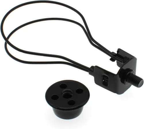 Vista 2 de FDXGYH Adaptador de pantalla de lámpara con clip pequeño y redondo con tapa de remate de lámpara para lámparas estándar