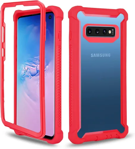 Vista 7 de Asuwish Funda de teléfono para Samsung Galaxy S10e, a prueba de golpes, dura, a prueba de caídas, protección de cuerpo completo, resistente