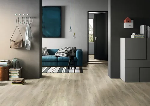 Vista 21 de MSI McKenna 7 pulg. x 48 pulg. Piso de vinilo de lujo, losetas de núcleo rígido, baldosa LVT, LVT impermeable, acabado de veta de madera, marrón