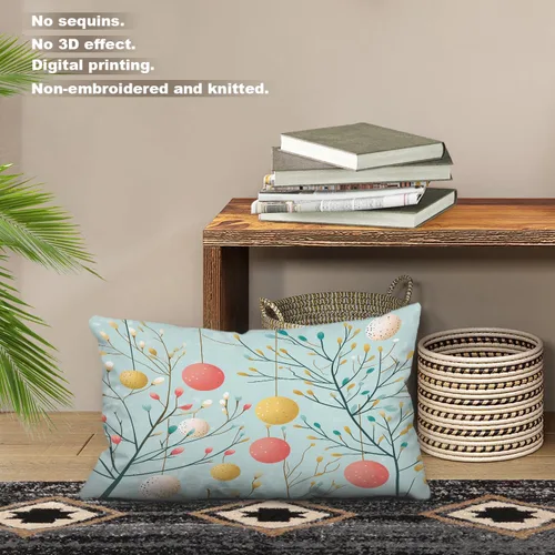 Vista 89 de Batmerry Bunny Basket of Flowers Cute Rabbit Spring Scene Throw Pillow Covers, A Cute Bunny Flowers Decorative Pillow Covers Digital Printing