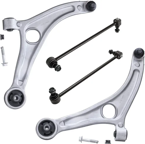 Vista 34 de Detroit Axle - Kit de suspensión frontal de 4 piezas para Chevrolet Aveo5 Aveo Pontiac G3 Wave Wave5 Suzuki Swift+, 2 brazos de control inferiores