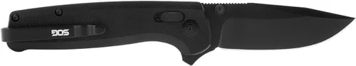 Vista 2 de SOG Terminus XR G10 para llevar a diario, cuchillos plegables de bolsillo resistentes EDC ambidiestros Mango G10 Hoja de acero D2 resistente al
