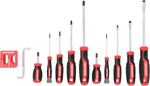 Vista 6 de Juego de destornilladores CRAFTSMAN, bimaterial, 12 piezas (CMHT65071N)