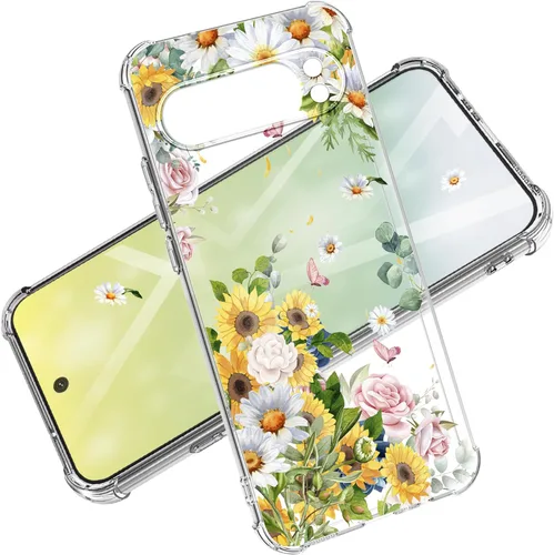 Vista 35 de for Google Pixel 7 Case，Google 7 Phone Case，for Girls Women Cover Design Dual Layer Slim Fit Drop Proof Impact Resistant Shockproof Clear Case