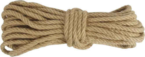 Vista 39 de Muelles de cuerda de manila tratada de 1.25 pulgadas x 50 pies para embarcaciones de árboles y granja