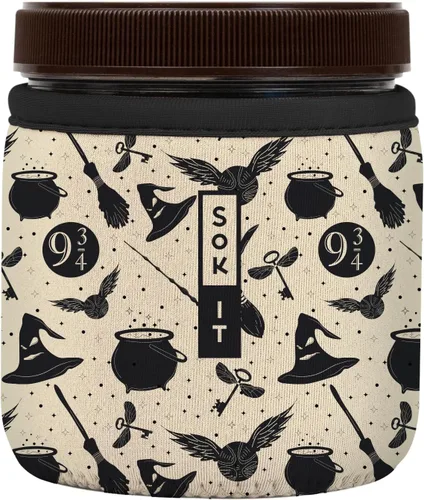 Vista 152 de Sok It IceCreamSok Cubierta de Neopreno Aislante (Floral Abstracto, Pintas de Helado Rectas)