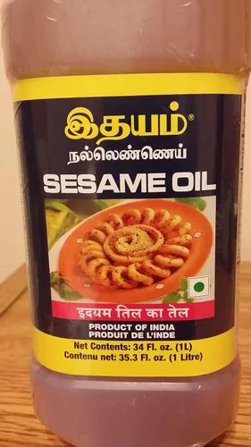 Vista 3 de Idhayam Gingelly/Aceite de Sésamo 1 Litro